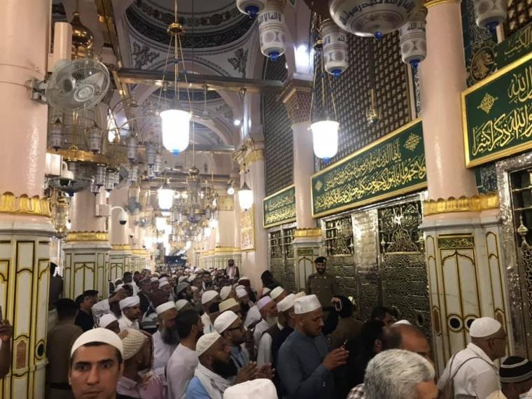 قبر الرسول 