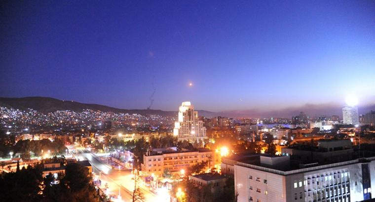صورة من العدوان الأخير على سوريا