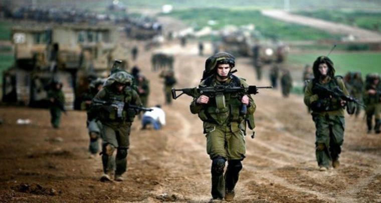 مناورات لجيش الاحتلال الاسرائيلي على حدود غزة