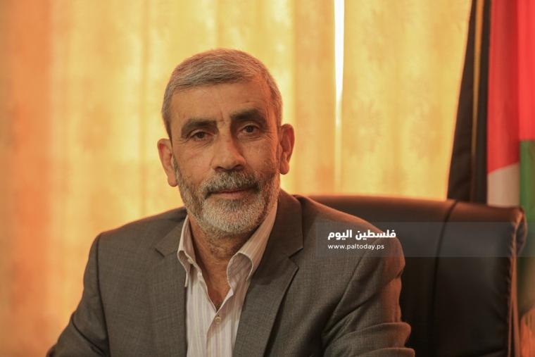 أبو الحسن حميد عضو المكتب السياسى لحركة الجهاد الاسلامى في فلسطين