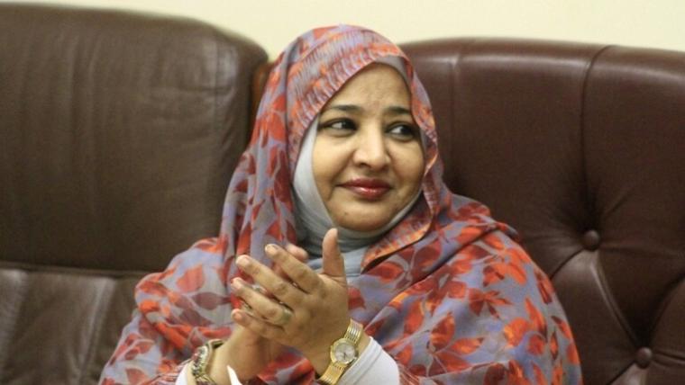 بابكر زوجة الرئيس السوداني المعزول عمر البشير