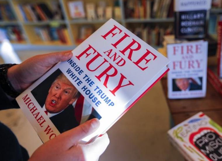 كتاب "النار والغضب" الذي يكشف كواليس البيت الأبيض في عهد ترامب