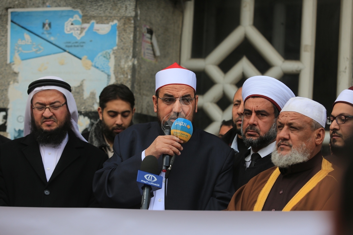 مؤتمر صحفي لملتقى دعاة فلسطين تنديداً بمجزرة مسجد الروضة ‫(38142471)‬ ‫‬