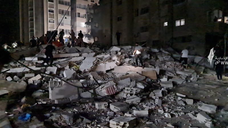 اثار قصف اسرائيلي على غزة  12.jpg