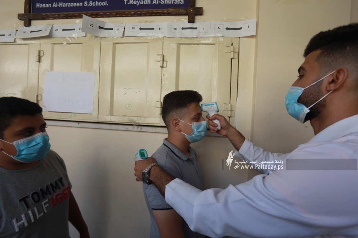 تطعيم طلاب مدارس قطاع غزة الثانوية العامة (10).jpeg