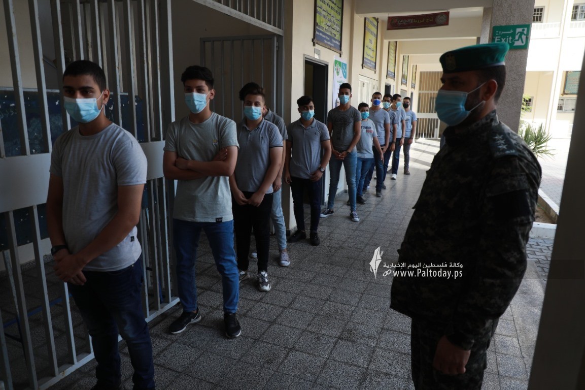 تطعيم طلاب مدارس قطاع غزة الثانوية العامة (1).jpeg