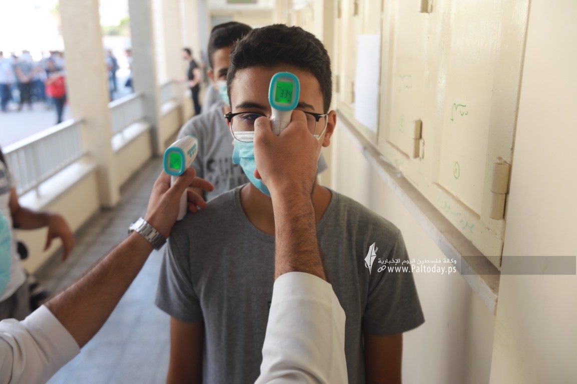 تطعيم طلاب مدارس قطاع غزة الثانوية العامة (11).jpeg