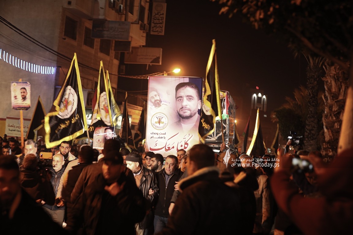مسيرة جماهيرية دعما واسنادا للأسير هشام أبو هواش المضرب عن الطعام لليوم الـ140 (9).JPG