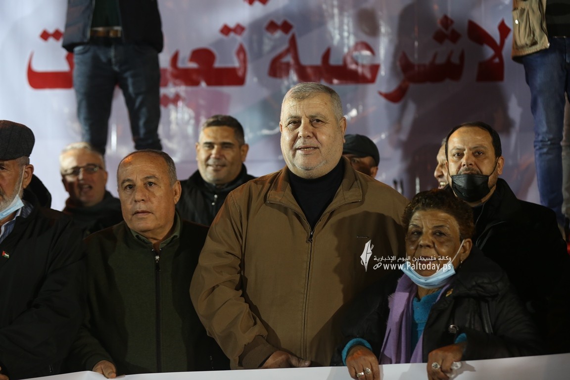  الجبهة الشعبية تنظم مسيرة غاضبة بغزة رفضاً لانعقاد المجلس المركزي (12).JPG