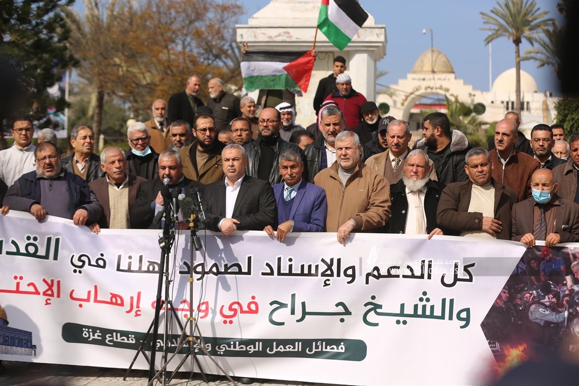 غزة وقفة دعم وإسناد لفصائل العمل الوطني والإسلامي لأهالي القدس والشيخ جراح (5).JPG