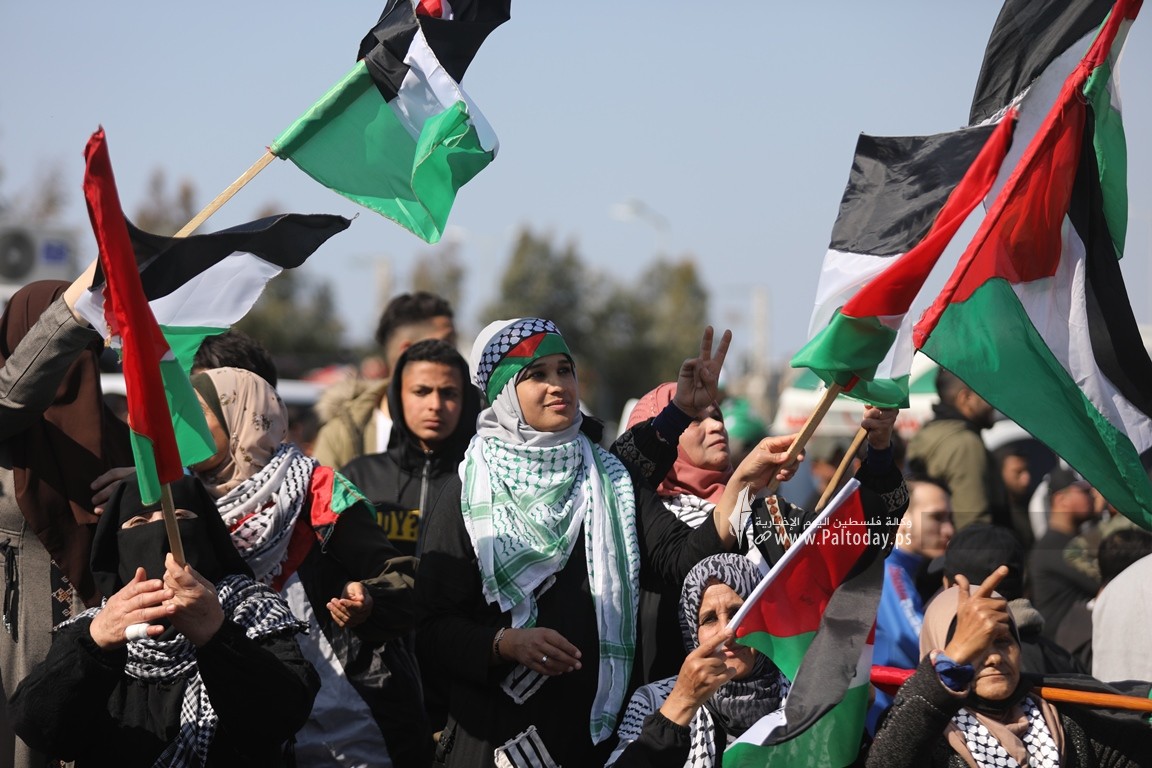  فعاليات يوم الأرض في ملكة شرق غزة (20).JPG