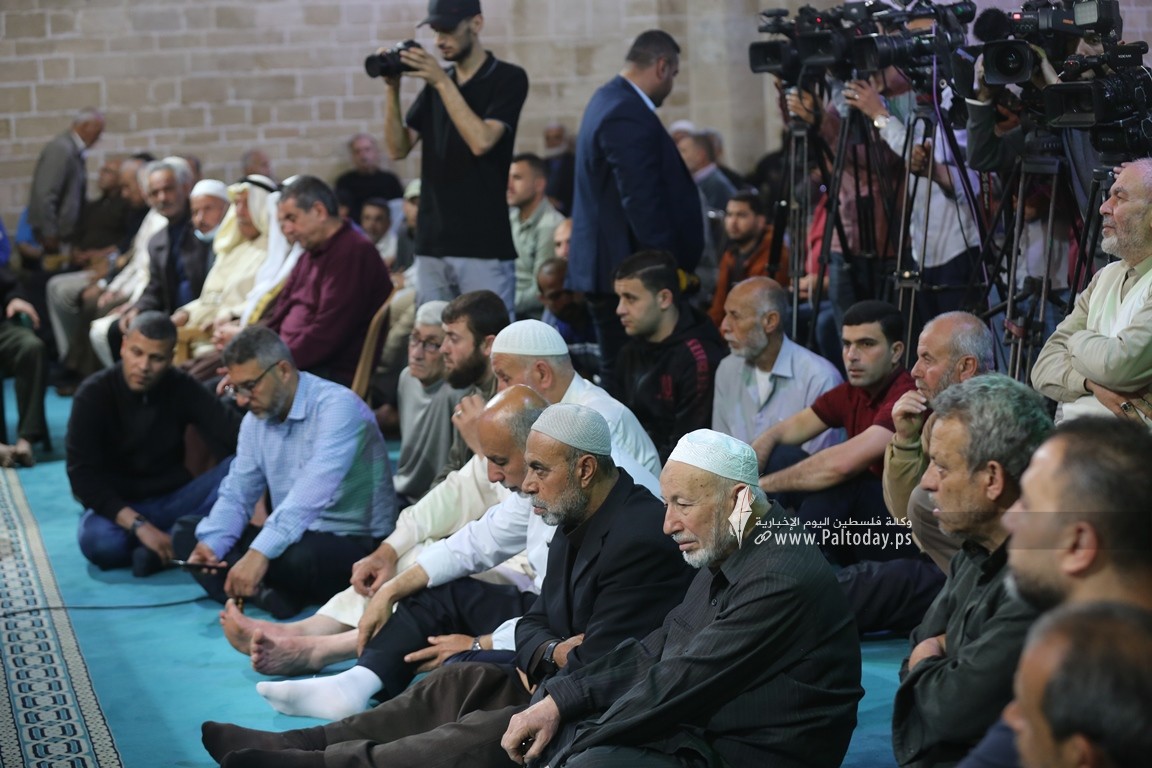 ملتقى دعاة فلسطين ينظم الوقفة العلمائية الاسنادية والداعمة (للأقصى نغضب) في المسجد العمري بغزة (12).JPG