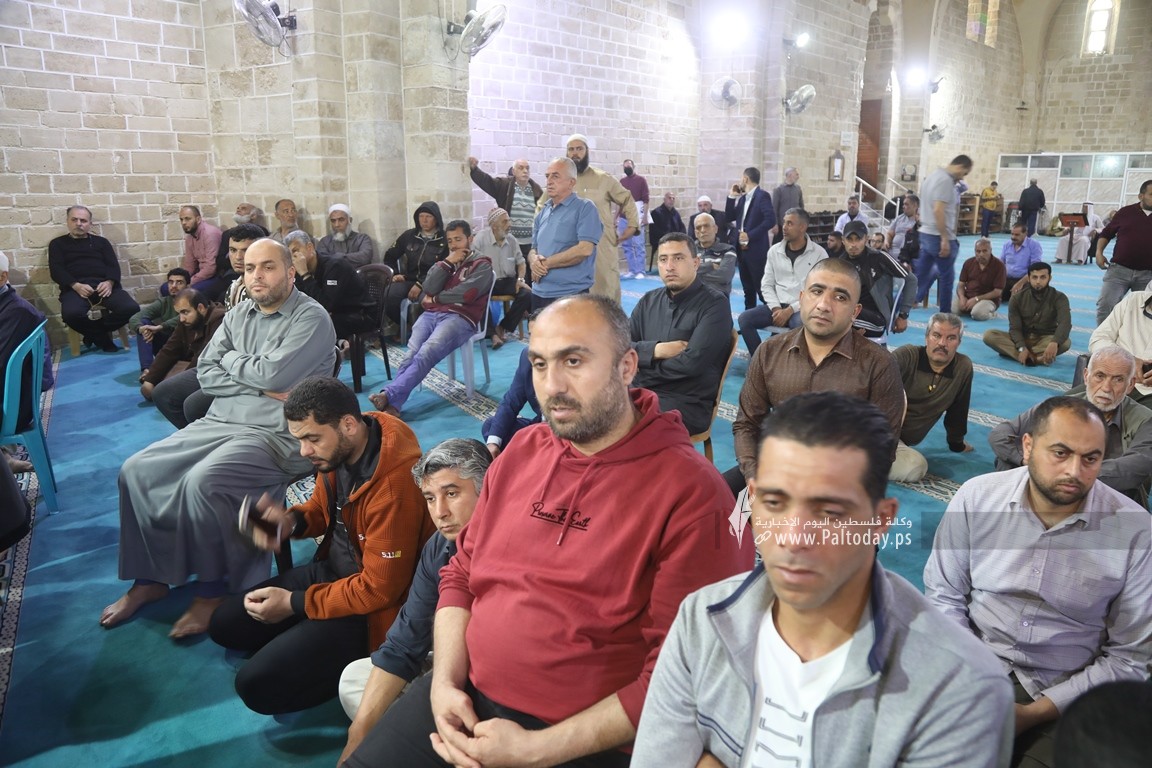 ملتقى دعاة فلسطين ينظم الوقفة العلمائية الاسنادية والداعمة (للأقصى نغضب) في المسجد العمري بغزة (3).JPG