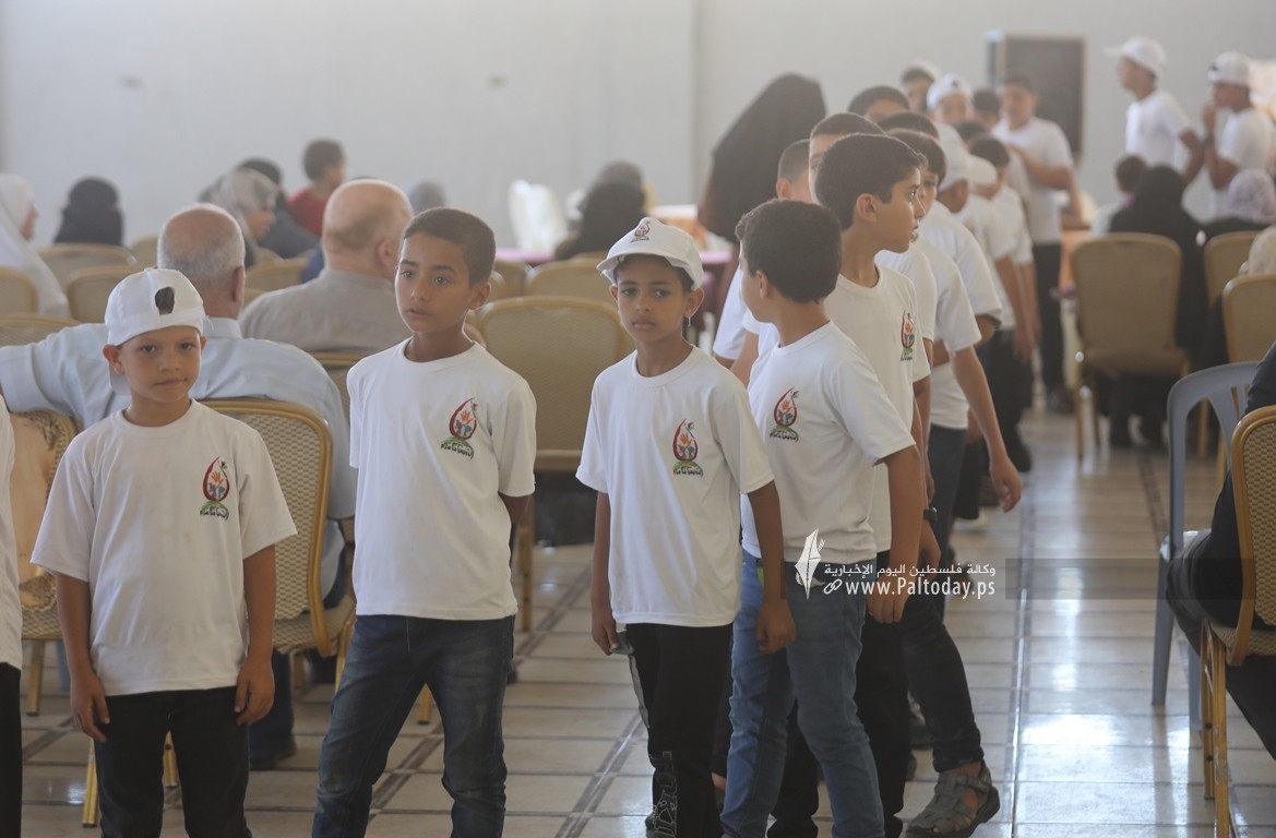 حفل اختتام المخيم الصيفي الخاص بأبناء شهداء معركة سيف القدس (3).JPG