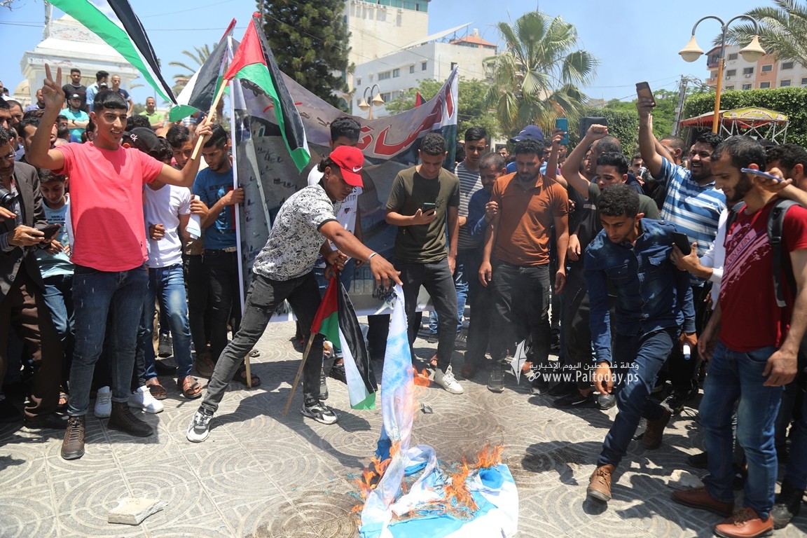 فصائل المقاومة بغزة في ذكرى النكسة ال55 ورفضا للعدوان على الأقصى  (9).JPG