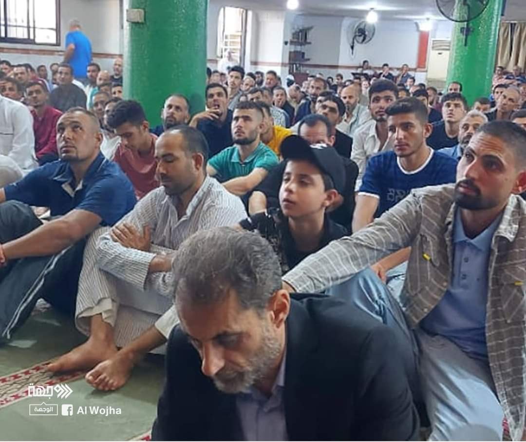 الجهاد في لبنان تستقبل المهنئين بعيد الأضحى (1).jfif