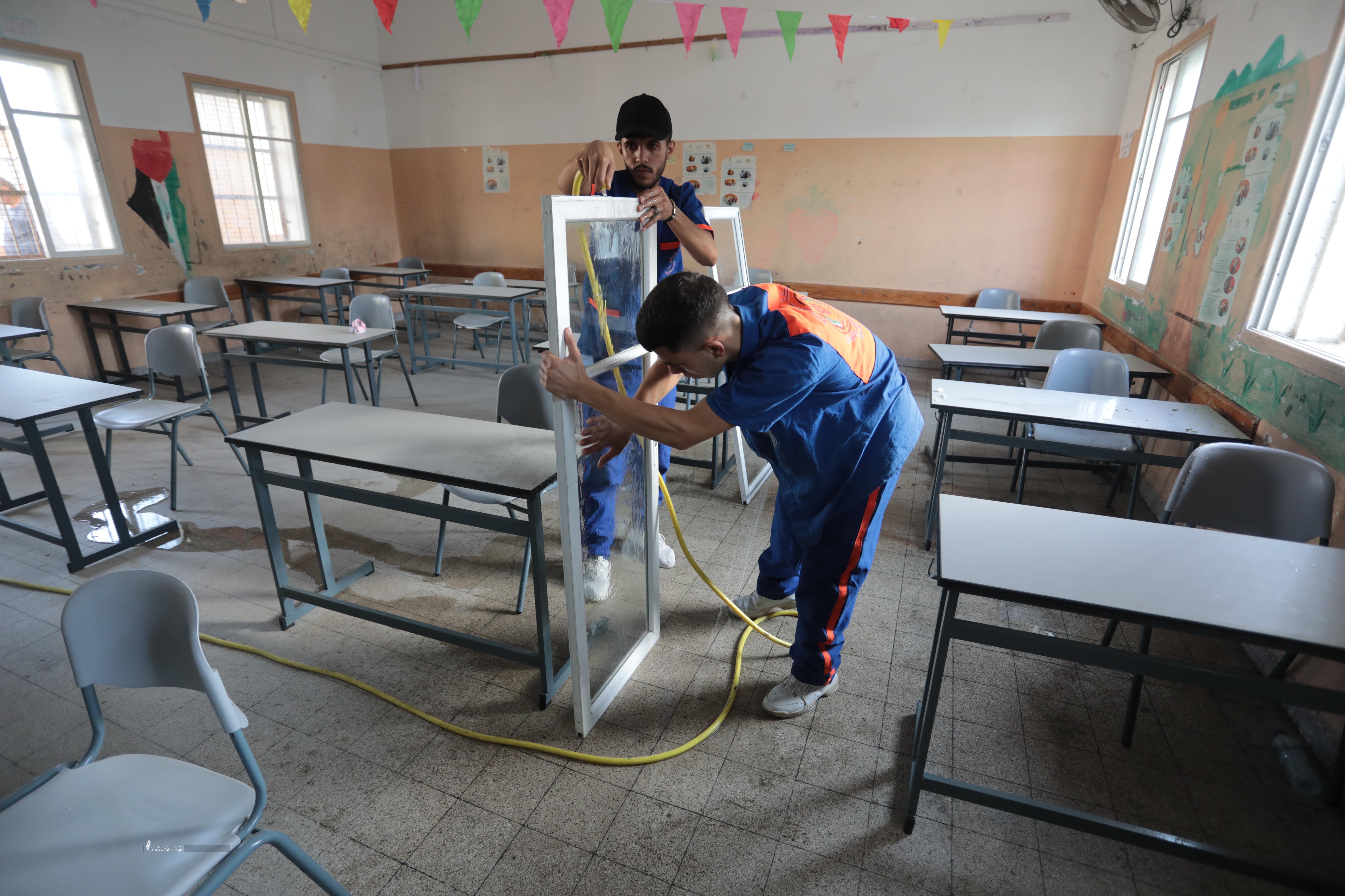 تنظيف مدارس غزة (37).jpg