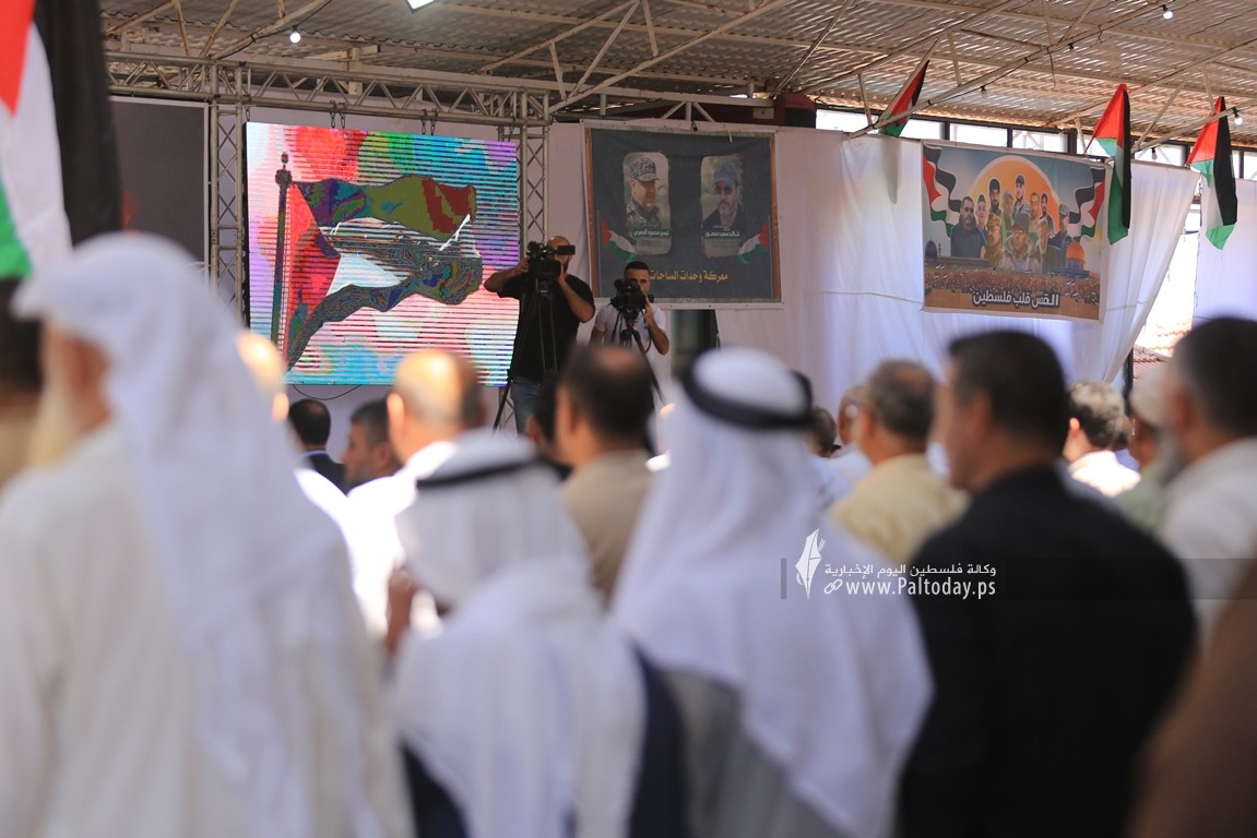  فصائل العمل الوطني والإسلامي  بغزة تنظم مؤتمر وطني ا في الذكرى (69) لإحراق المسجد الأقصى المبارك.JPG