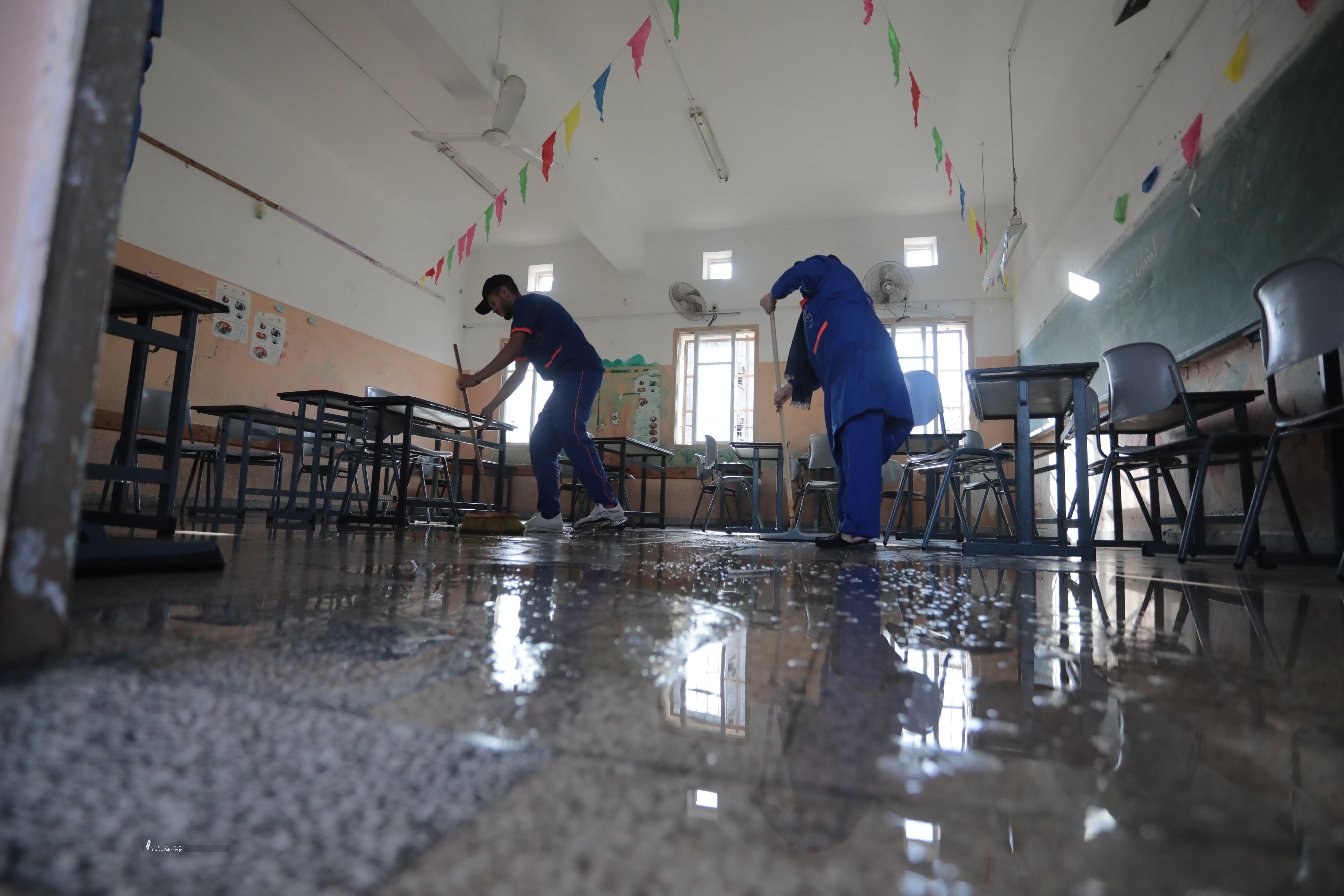تنظيف مدارس غزة (33).jpg