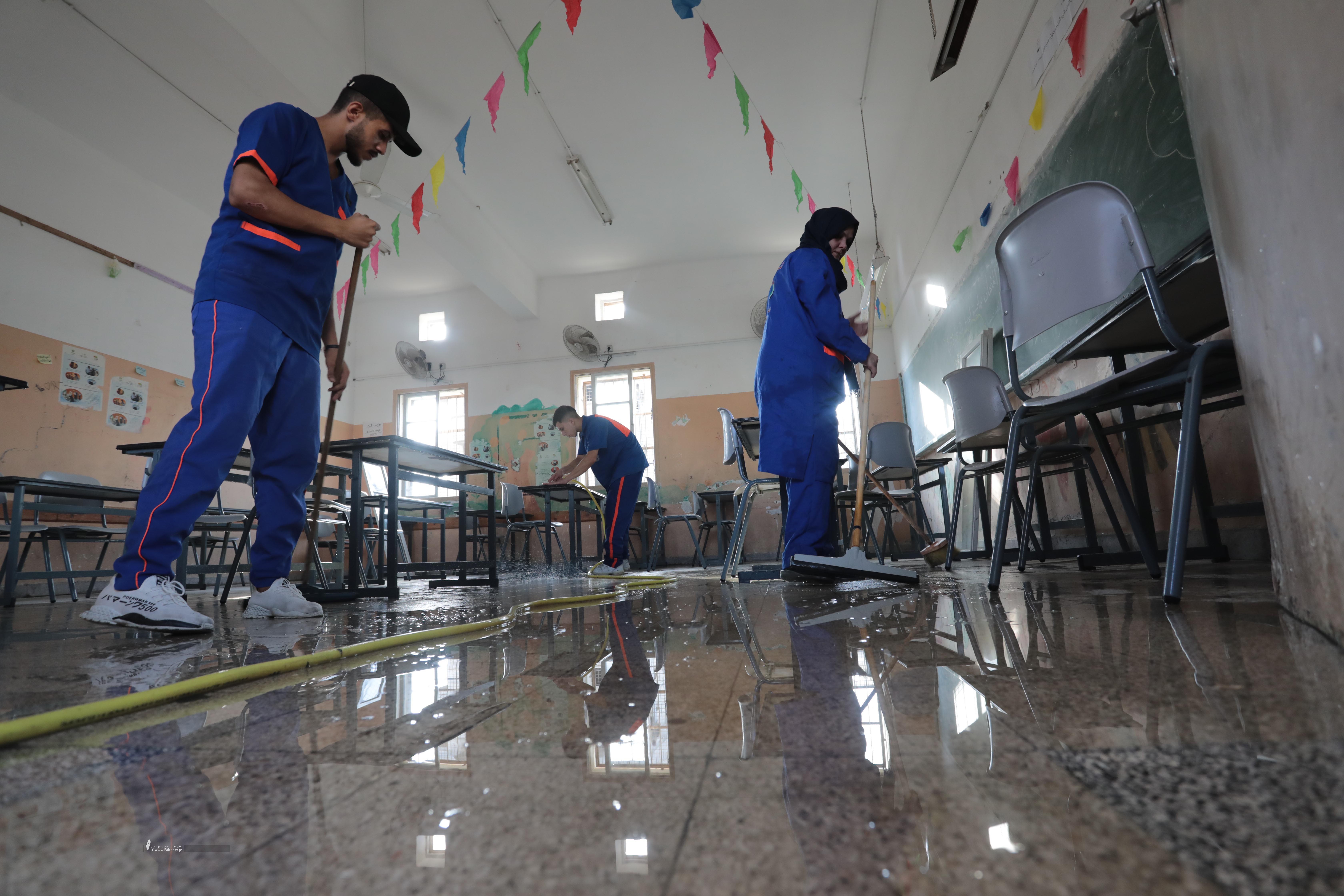 تنظيف مدارس غزة (12).jpg