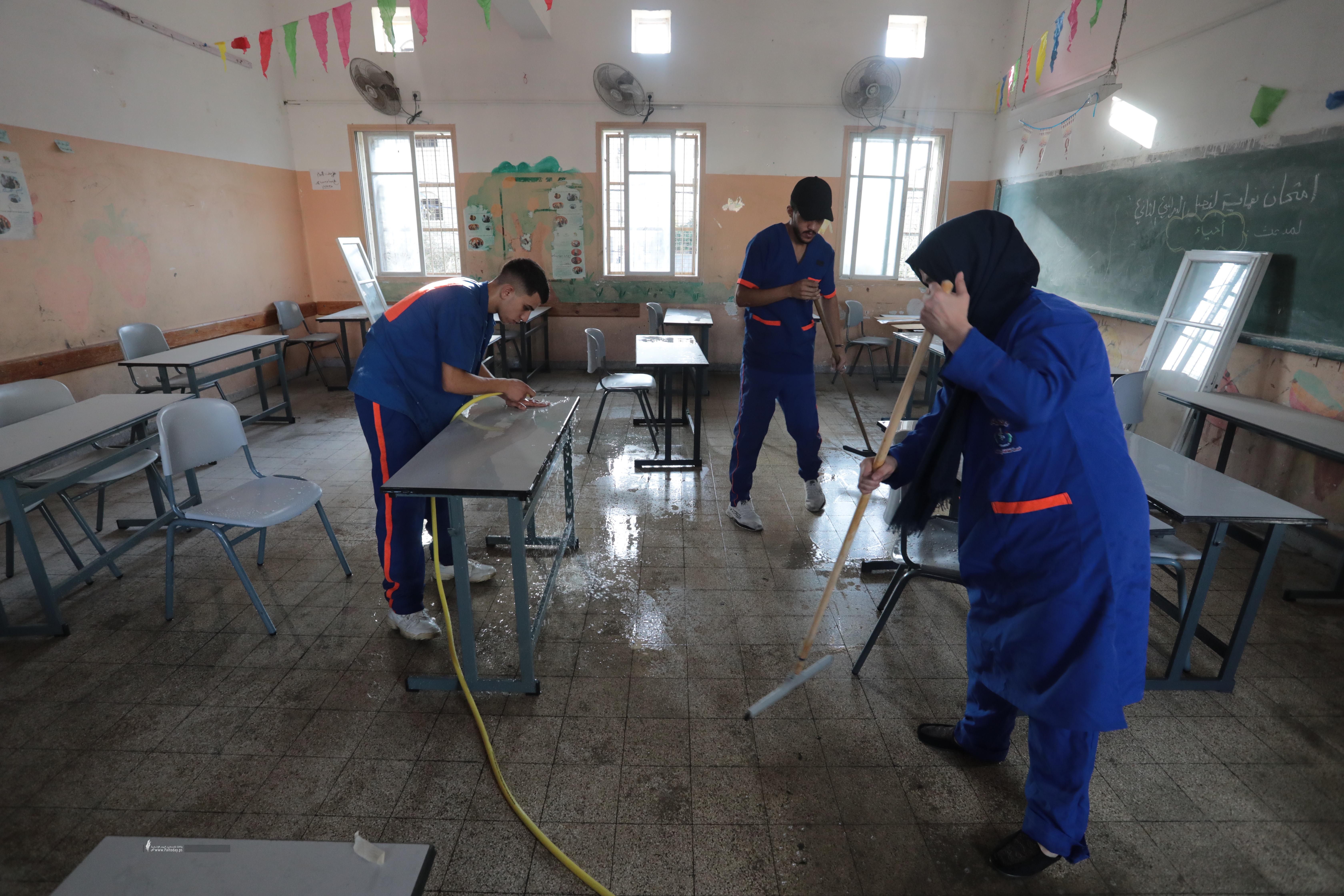 تنظيف مدارس غزة (7).jpg
