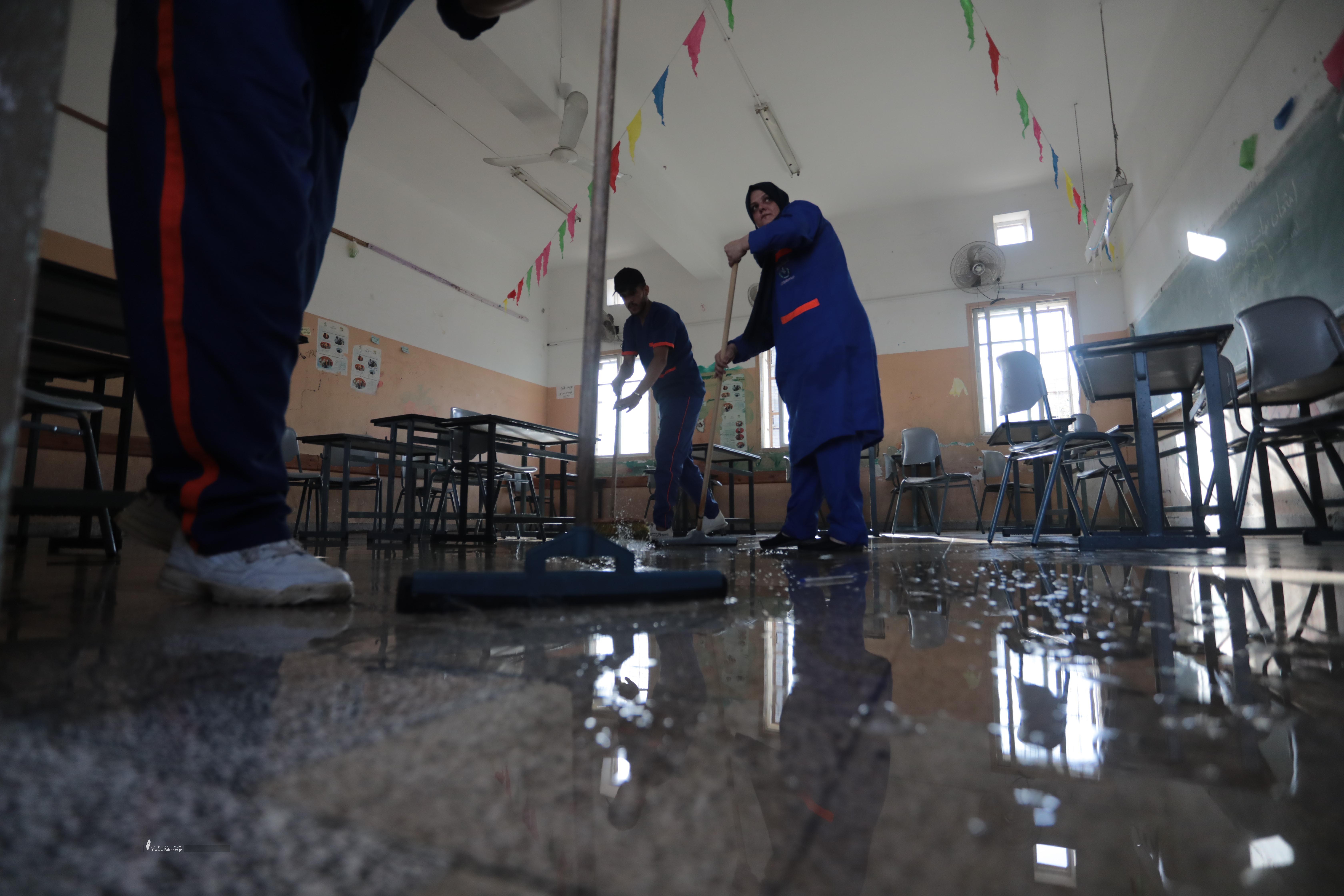 تنظيف مدارس غزة (34).jpg