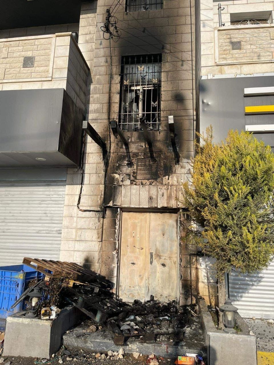 آثار اعتداءات المستوطنين على ممتلكات الفلسطينيين في نابلس (3).jfif