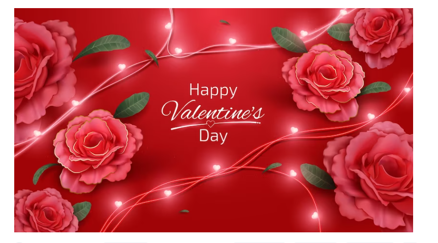 تصميمات وخلفيات عيد الحب 2023