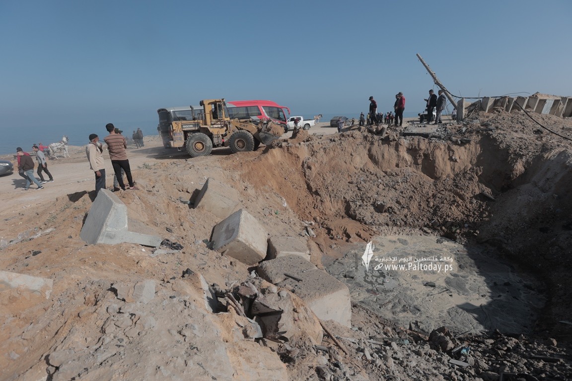  أضرار القصف الاسرائيلي على غزة والتي طالب منشآت ومدارس (13).JPG