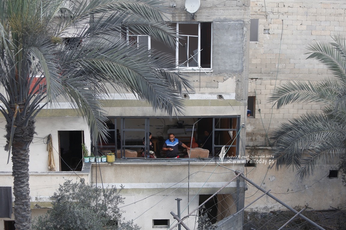 أثار الدمار شمال قطاع غزة جراء القصف الأسرائيلي في اليوم الثالث للعدوان (2).JPG