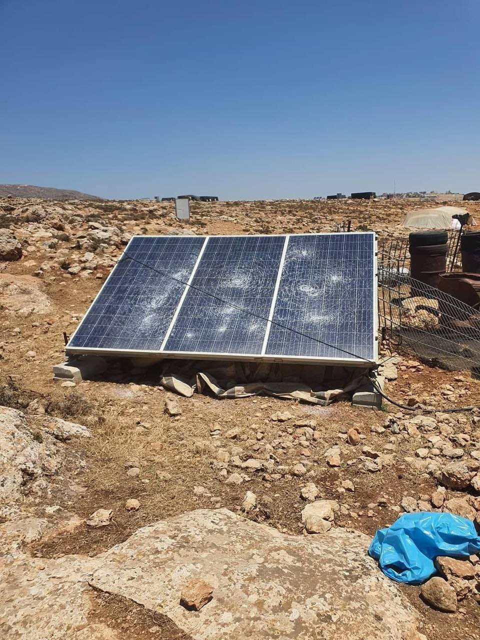 مستوطنون يطلقون النار باتجاه قرية المغير