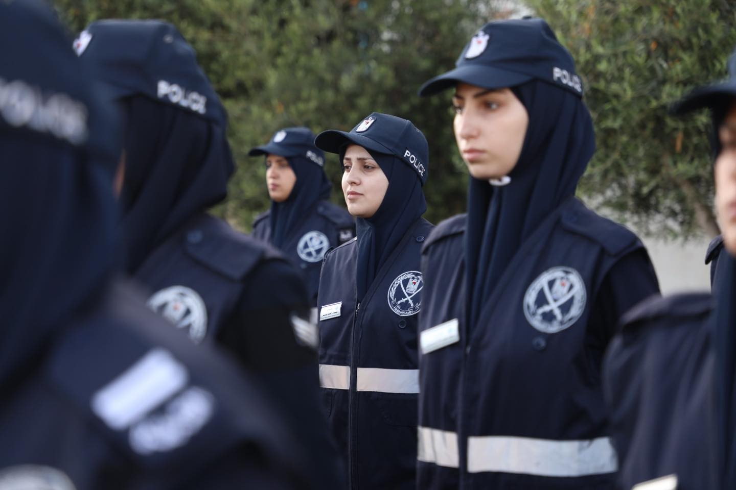 الشرطة النسائية بغزة تؤمن لجان امتحانات (التوجيهي-2023)