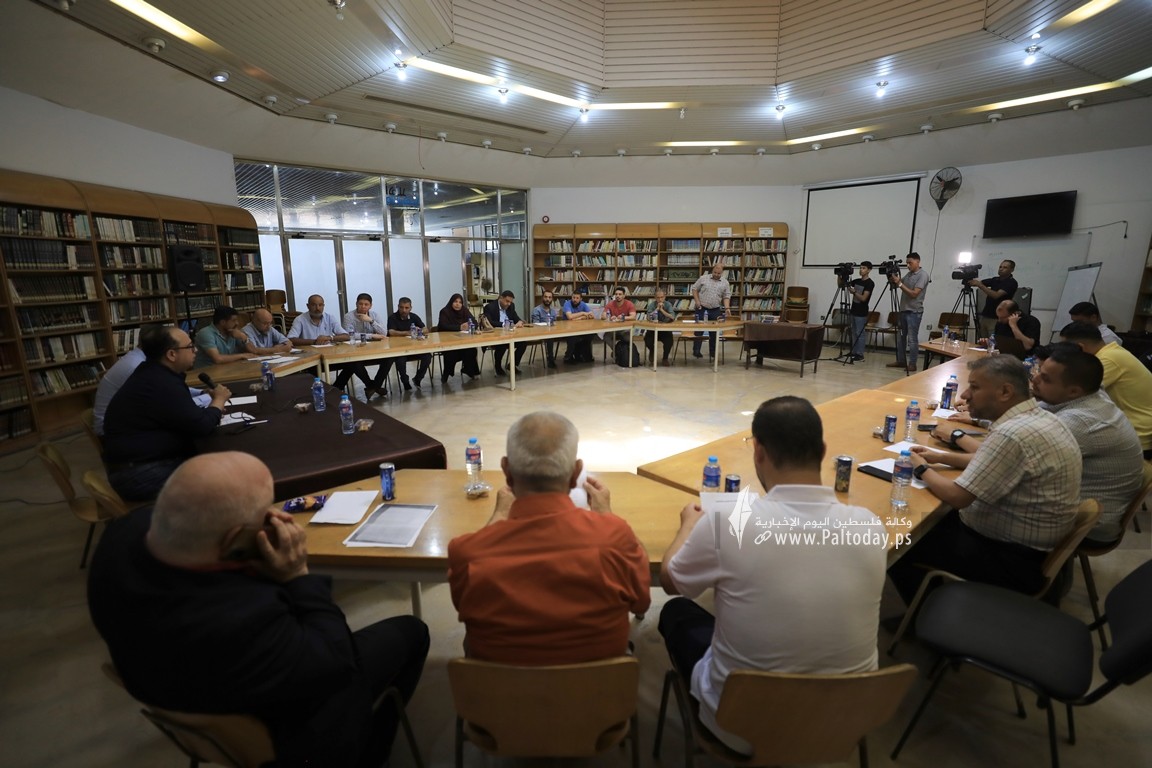 الحراك الصحفى ينظم لقاء تشاوري بعنوان أزمة نقابة الصحفيين الفلسطينيين (3).JPG