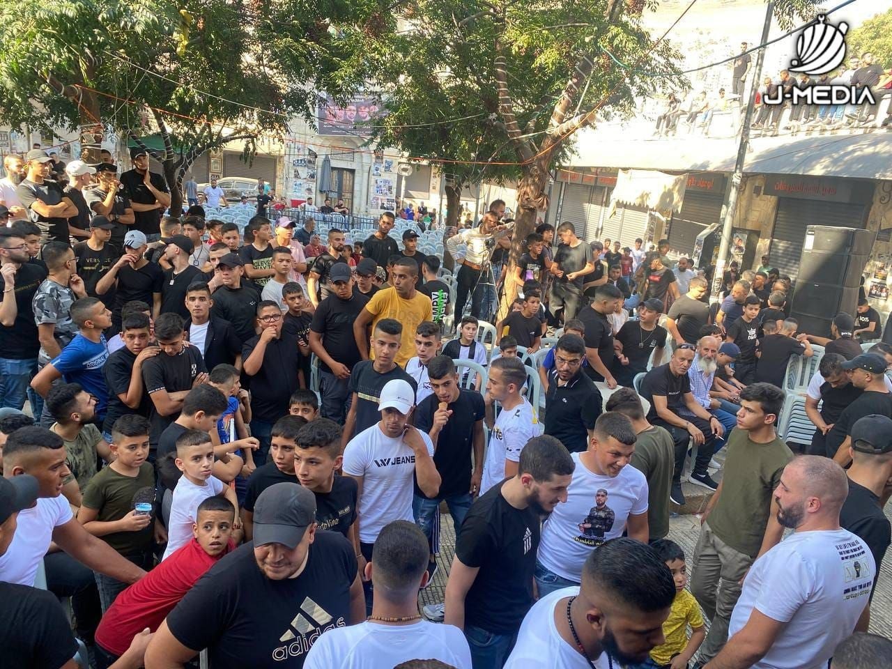 تابين شهداء نابلس1