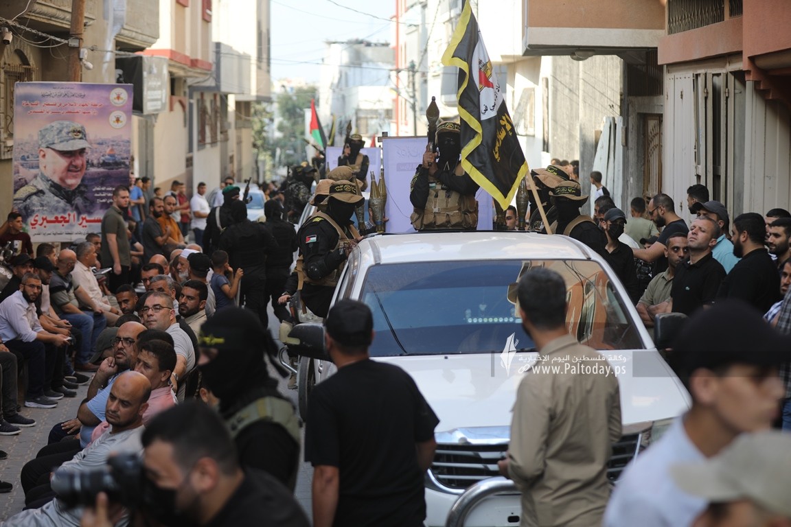 سرايا القدس لواء غزة  تنظم عرضاً عسكرياً بذكرى معركةوحدة الساحات (16).JPG