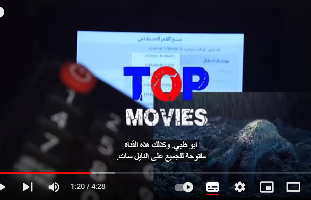 تردد قناة توب موفيز Top Movies 