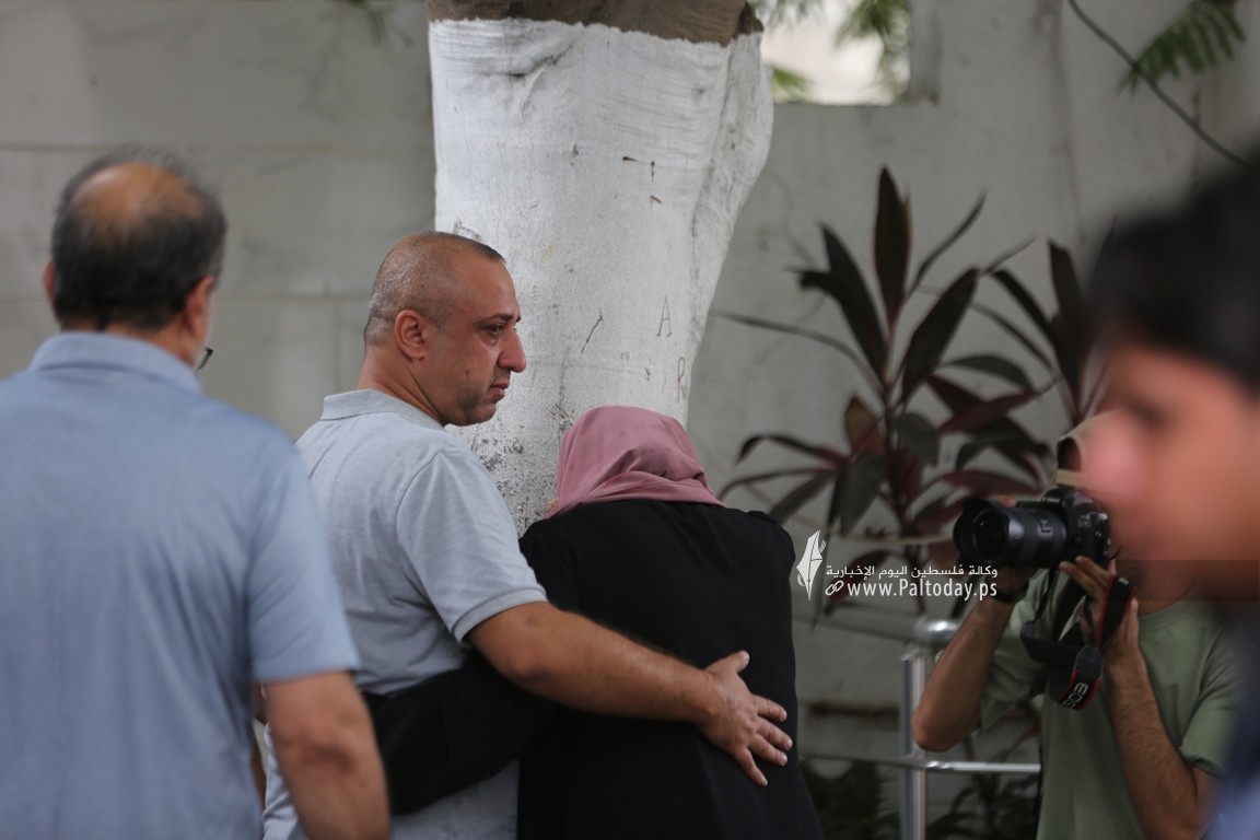  شهداء العدوان الصهيونى على قطاع غزة من مجمع الشفاء الطبي (24).JPG