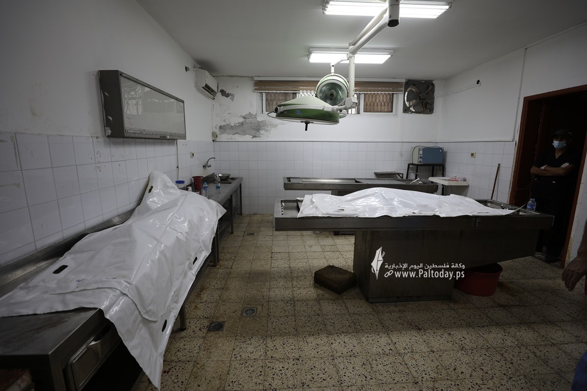  شهداء العدوان الصهيونى على قطاع غزة من مجمع الشفاء الطبي (7).JPG
