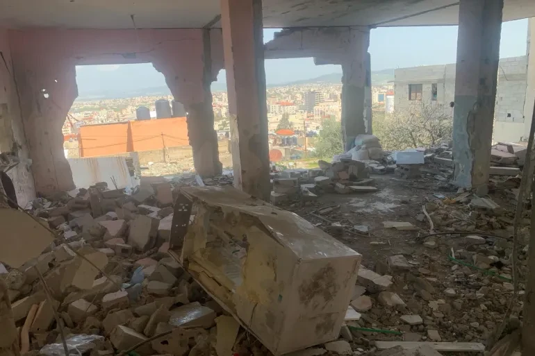 أحد البيوت في حارة الدمج بجنين