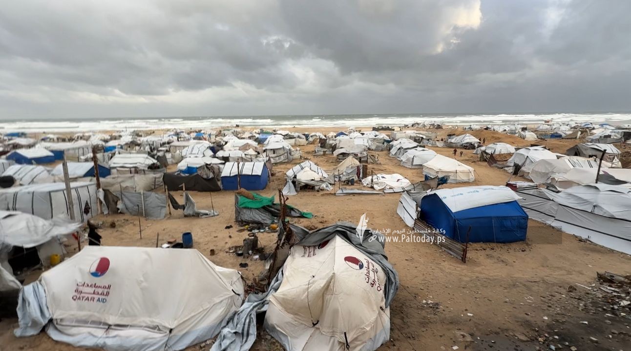 وداع شهداء سقوط الخيمة غرب غزة (15).jpeg