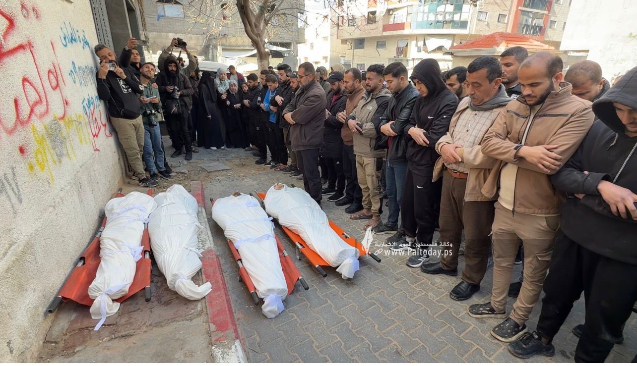 وداع شهداء قطاع غزة.jpeg