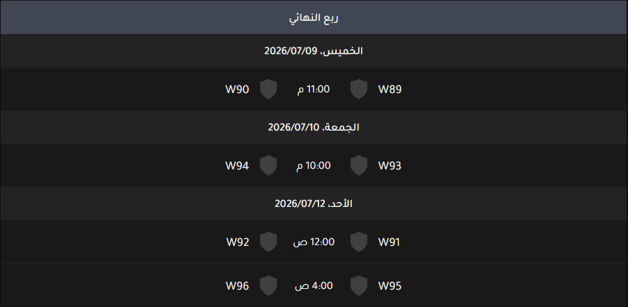 ربع النهائي لكأس العالم 2026.PNG