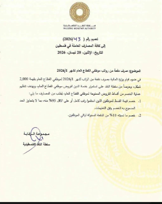 تعميم سلطة النقد للبنوك.PNG