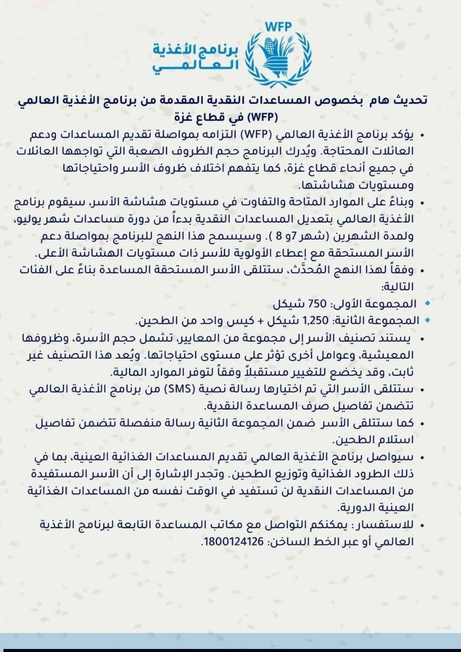 برنامج الغذاء العالمي