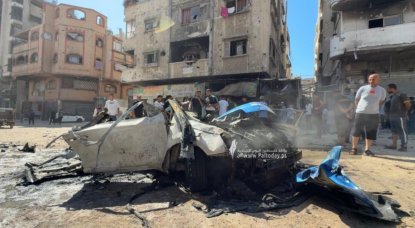 قصف غزة 1